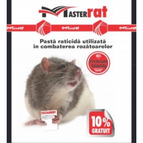 Pasta raticida rosie pentru combatere soareci sobolani MaterRat 200gr